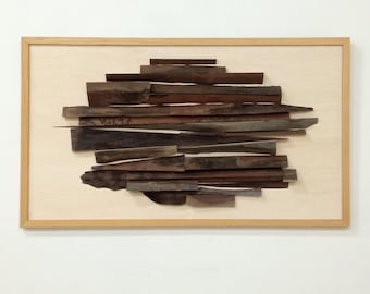 Material framework in solid wood