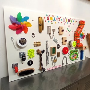 Montessori Sensory Wall - Educational Game for Children - Montessori sensory wall - Montessori busy board - children&#39;s sensory panel