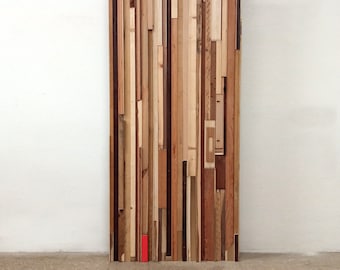 Estructura de material en madera maciza.