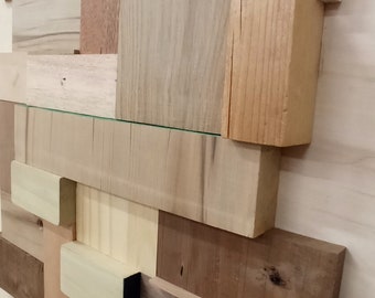 Material framework in solid wood