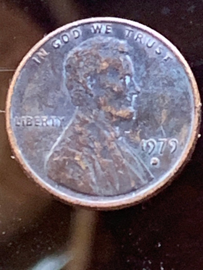1979 D Lincoln Memorial Cent Copper Alloy Penny Etsy