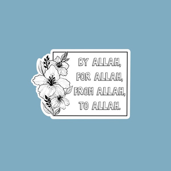 Islamische Sticker (Quran Quotes)