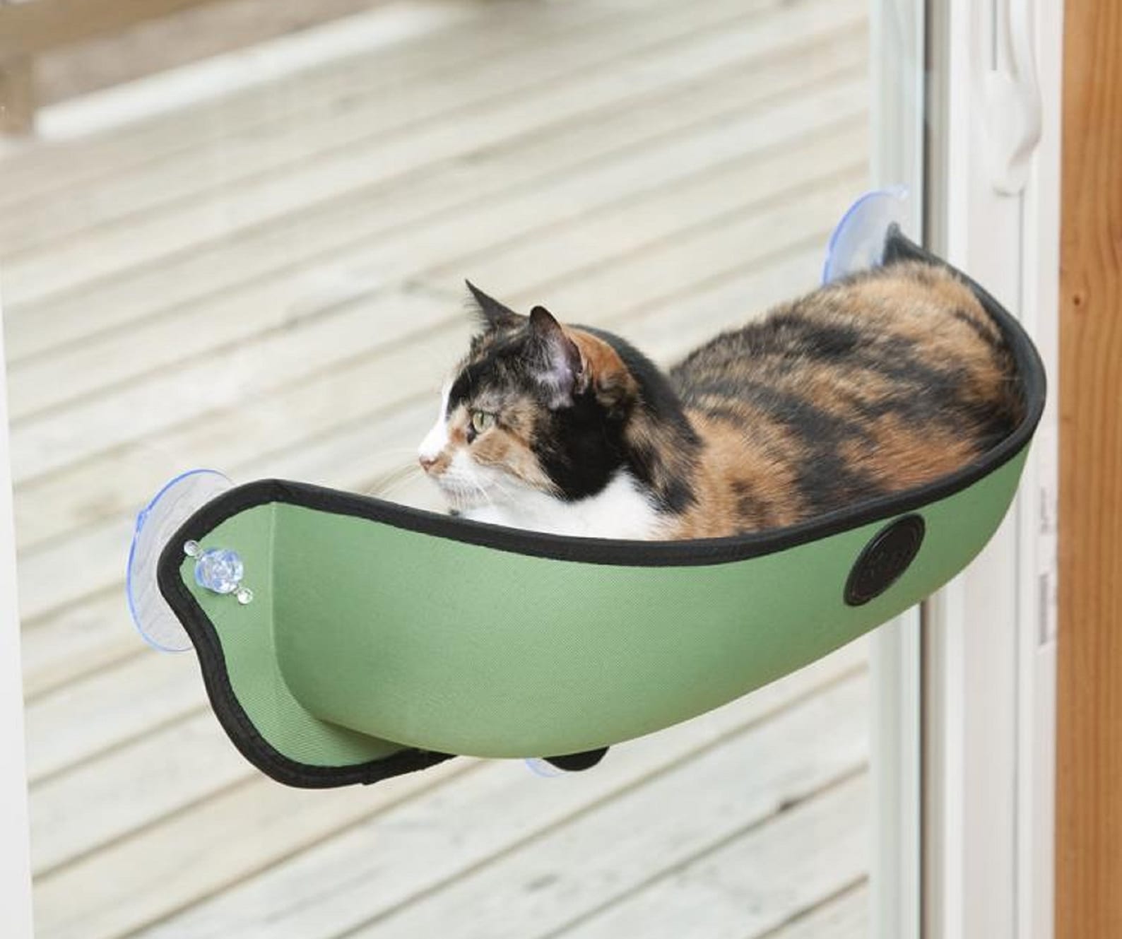 Modern cat furniture Cat Hammock Bed Mount Lounger Suction Etsy