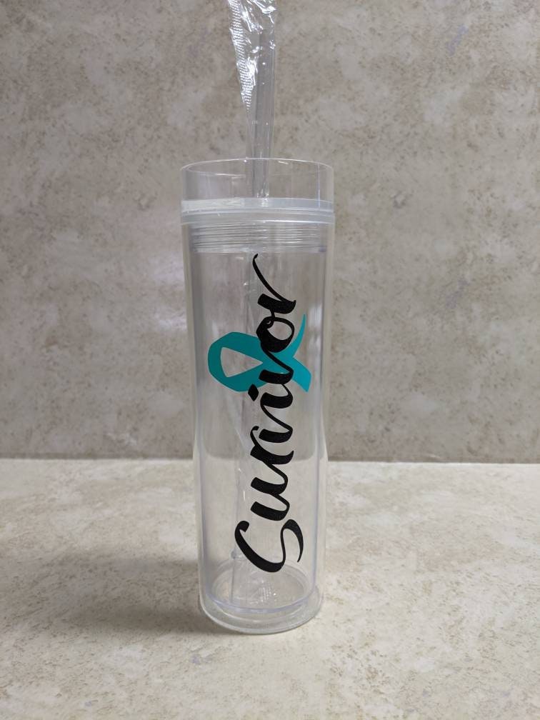 Botella Agua Contra El Cancer Regalo de cáncer/Botella de agua para cáncer/botella de | Etsy