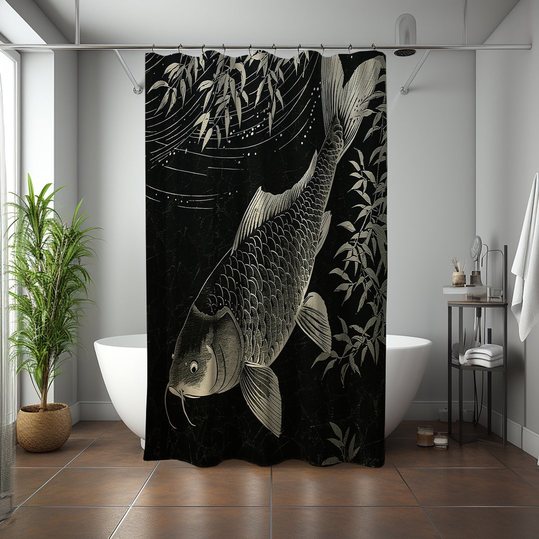 Unique Shower Curtains for Men Cool Men's Designer Shower Curtain Funky