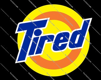 Tired SVG / PNG Cut File