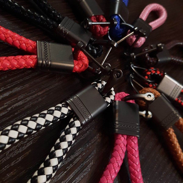 Leather Keyrings | Custom Branded Leather keyrings | Everything Promo