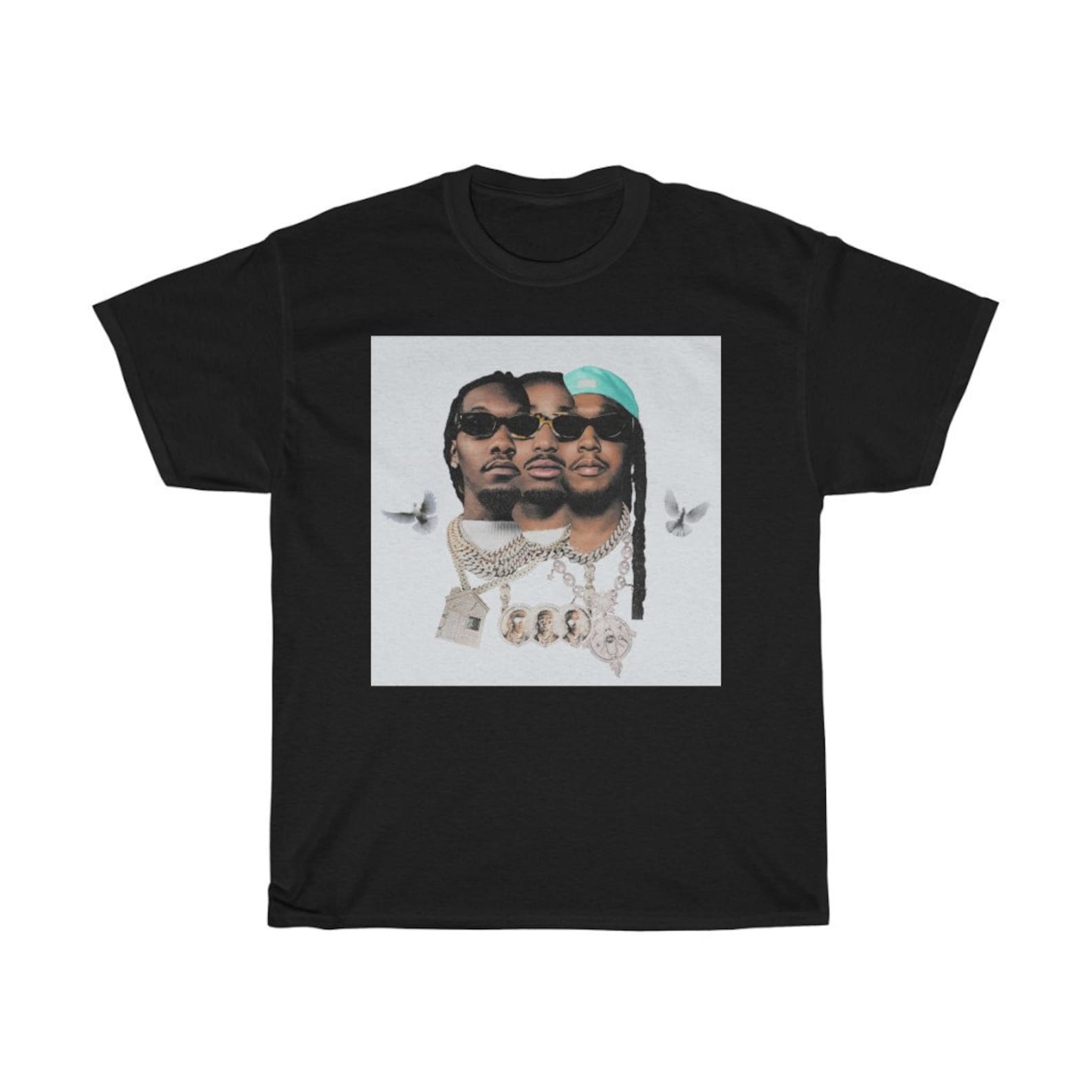 Migos Culture 3 Rappeur TShirt Unisexe Heavy Cotton Tee Etsy