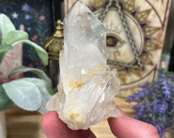 パイナップル クォーツ クラスター | ゴールデン ヒーラー クォーツ