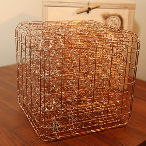 2 Caged Ball / Rolling Ball Sculpture / Marble Machine / Marble run / kinetic sculpture