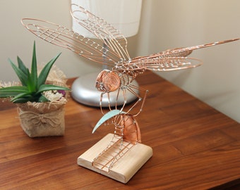 Dragonfly sculpture