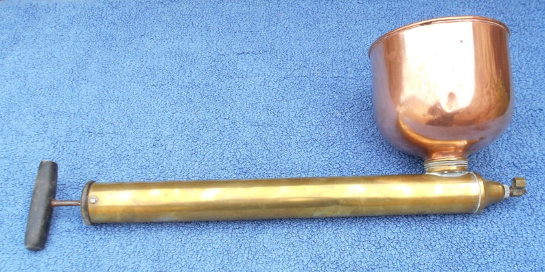 Vintage American Blizzard Copper Plant Sprayer