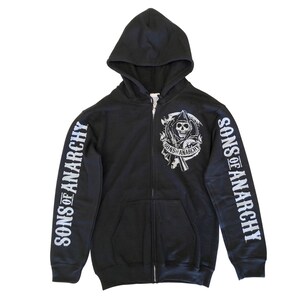CA Backprint Zip Hoodie Official Licensed Sons of Anarchy SOA Charming