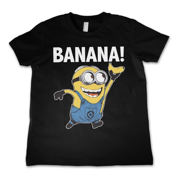 MINIONS Official Licensed Despicable ME 2 Dave Long Sleeve Tee Top T Shirt for Kids Boys 