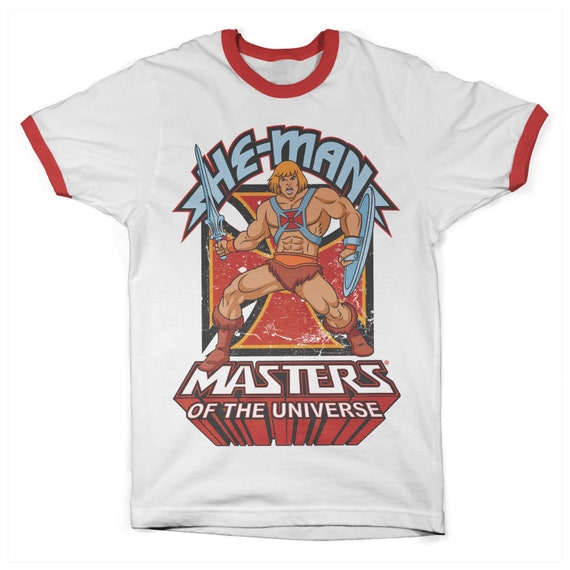 Shirt Team Of Heroes Adult Ringer T Masters Of The Universe Shirt Team Of Heroes Adult Ringer T Masters Of The Universe
