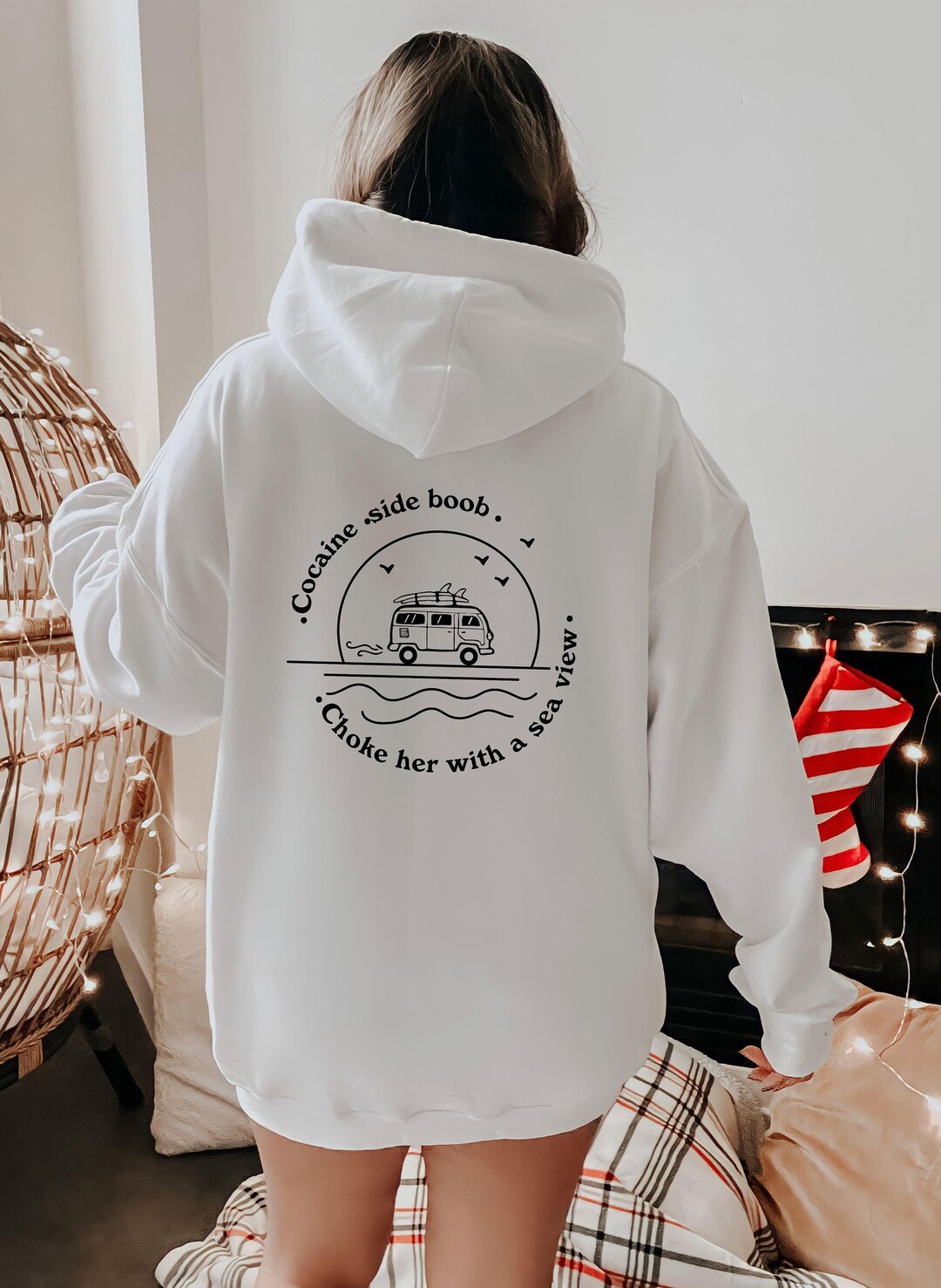 Cocaine Side Boob Choke Her With a Sea View Harry Styles Etsy