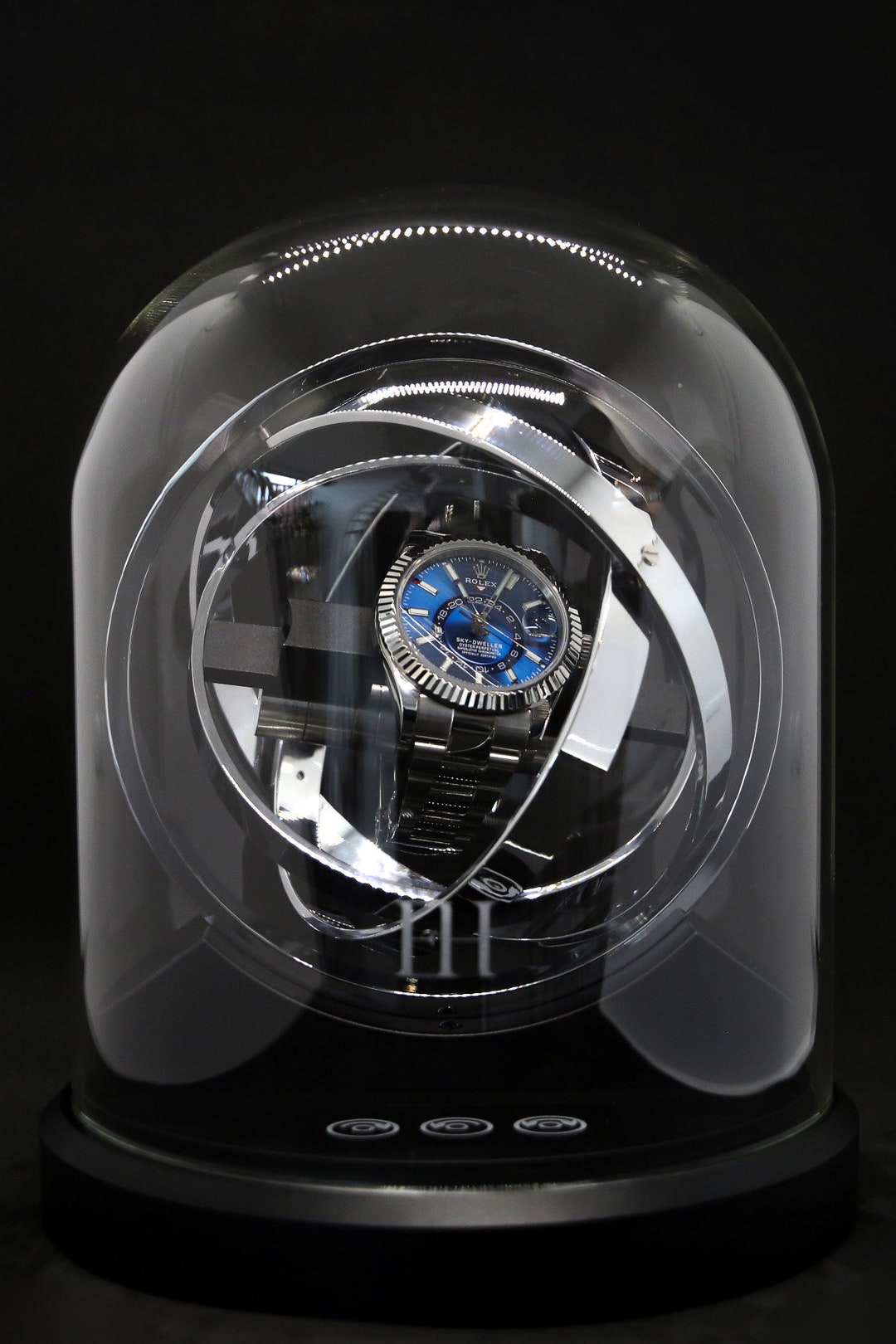 Gyroscopic LED Watch Winder GYROWINDER Gyro Orbit Winder Etsy