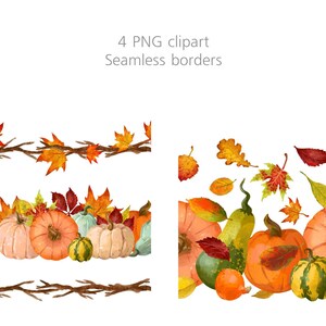 Fall Clipart Png Autumn Pumpkin Png Border Clipart,autumn Wreath Png ...