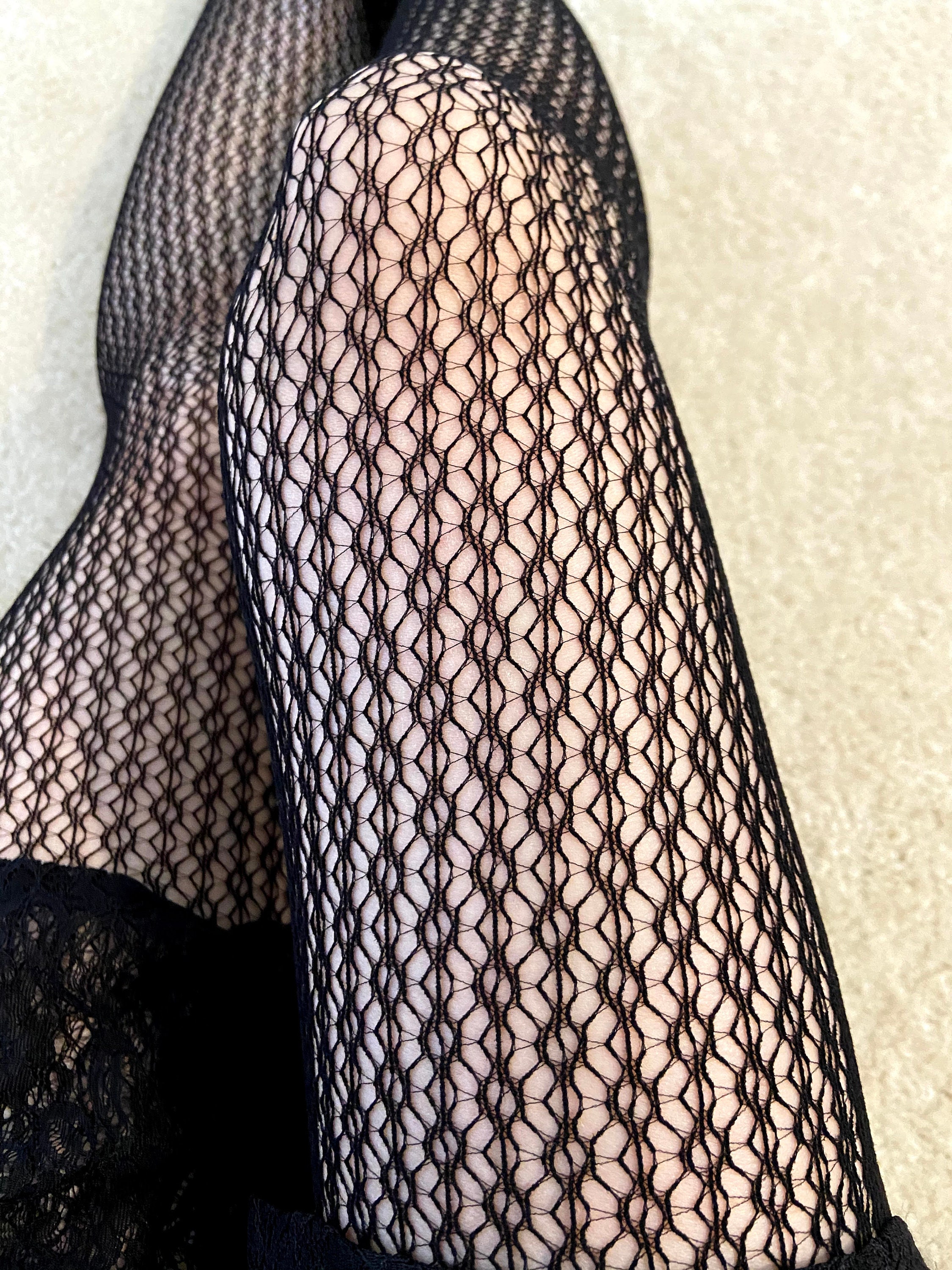 Medias de red negras sexys con cristales, pantimedias de cintura alta de  malla decorada con brillantes, medias y lencería para mujeres para  festivales