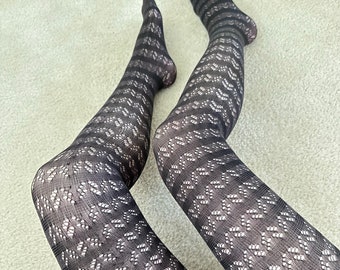 Tights  for women Lines mesh Sexy  Black Tights Autumn Tights, Tights for girls, Legging, Dress Tights, Knitted Tights, Gift For Her