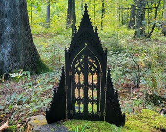 Ornate Gothic Mirrors • Goth Home Decor • Halloween Gift
