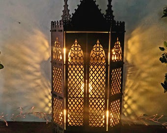 Decorative Cabinet for Potion Bottle - Gothic Atmosphere Halloween Shelf - Altar Style Decor