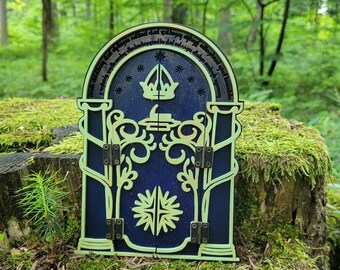 Miniature door to Moria, Miniature fantasy door