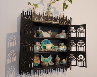 Gothic Apothecary - Display Cabinet of Oddities