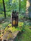 Black Gothic Lamp - Medieval Style Lantern