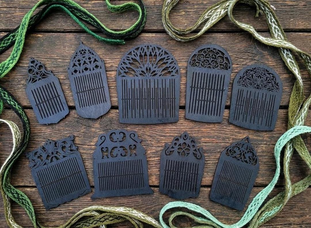 Band Weaving Loom • Rigid Heddle Vintage Style • Handcrafted