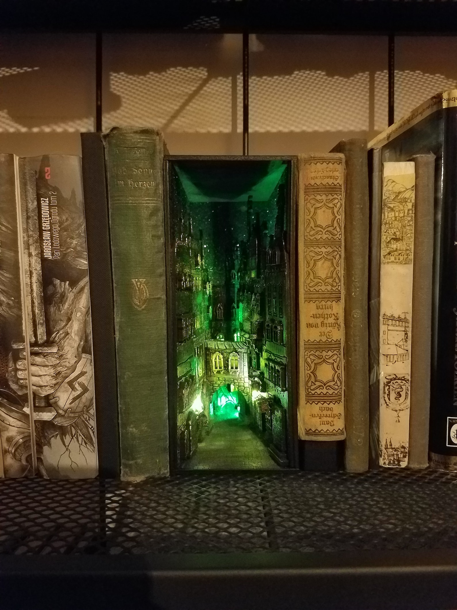  Book nook diorama Gothic diorama Fantasy book nook Etsy