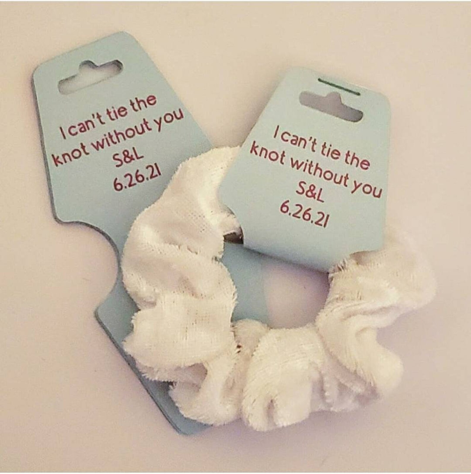 Custom scrunchie tags Etsy