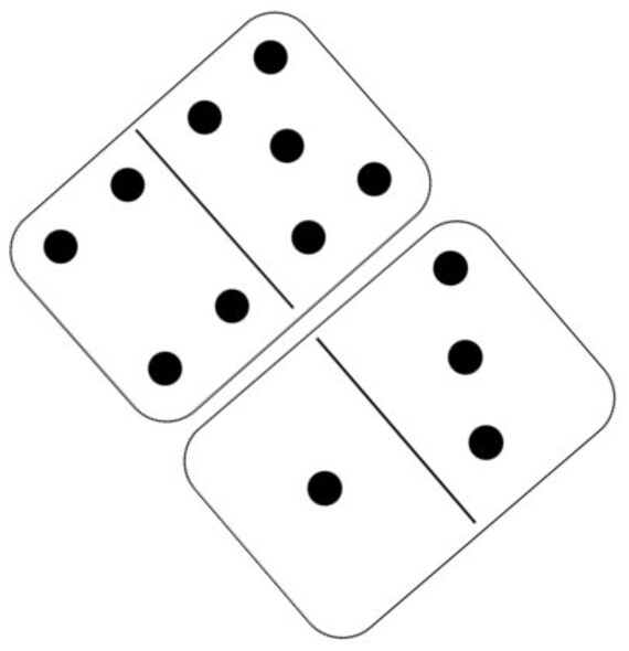 Full Set A4 Dominos - Etsy