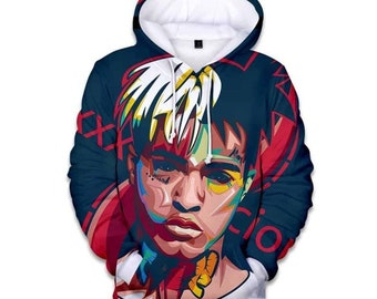 xxxtentacion in a hoodie