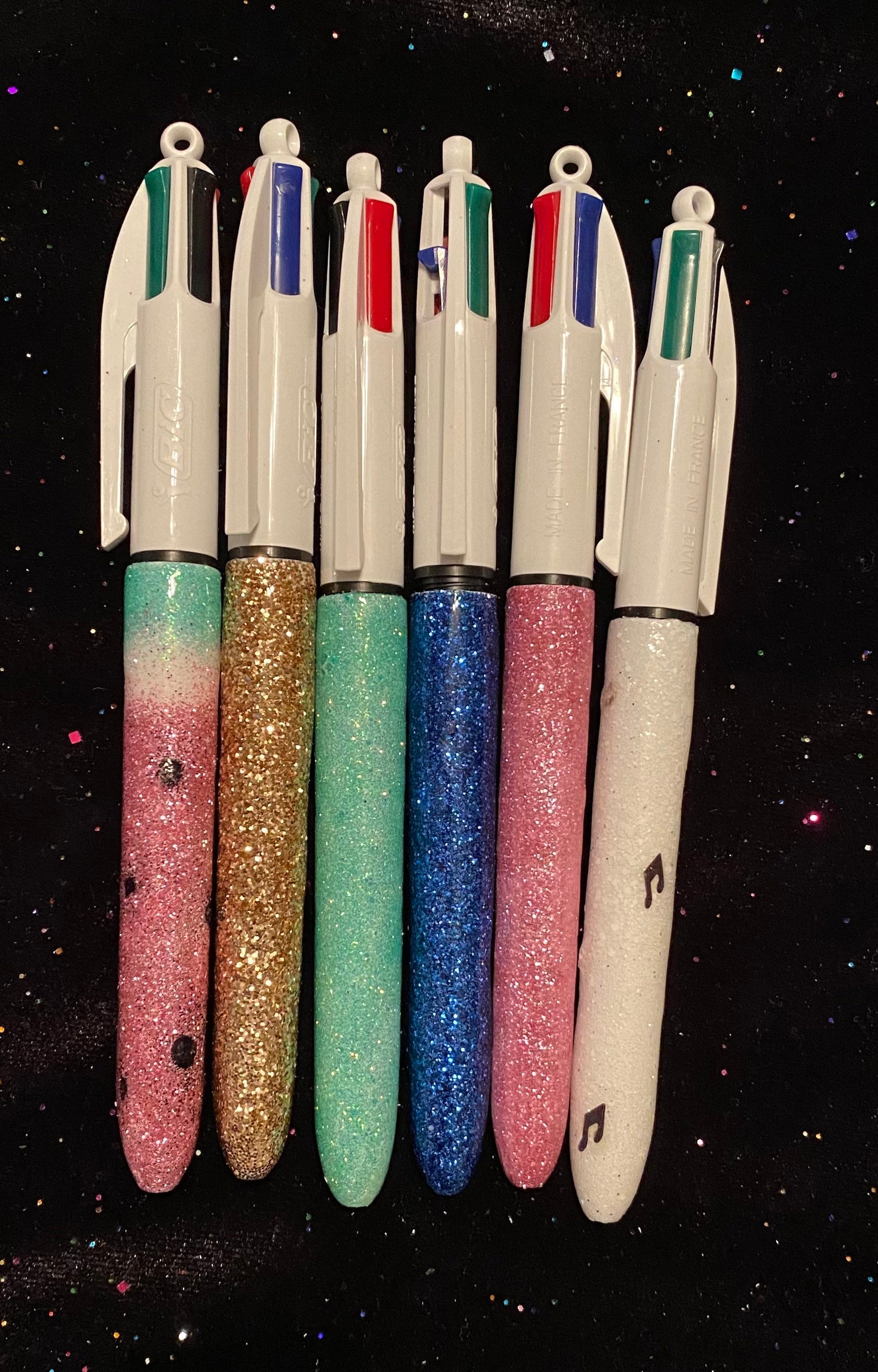 Personalized Refillable black ink Epoxy Pens many styles and Etsy