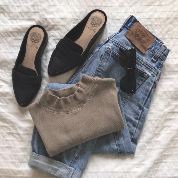 Vintage 90s Sleeveless Turtleneck