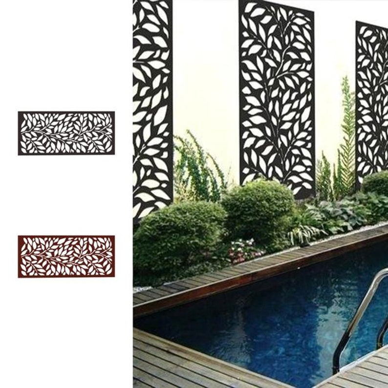 Metal Tree Wall Art Outdoor Indoor Laser Cut Privacy - Privacy Wall Indoor Metal Tree Wall Art Outdoor Indoor Laser Cut Privacy - Privacy Wall Indoor