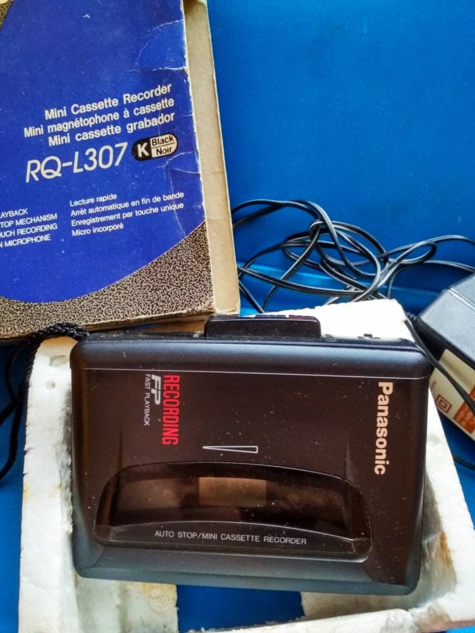 Panasonic RQL307 Mini Cassette Recorder in a native box Etsy