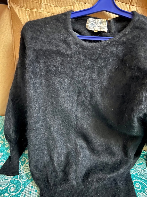 Sweater pullover Mohair SWEATER PULLOVER Angora O… - image 2