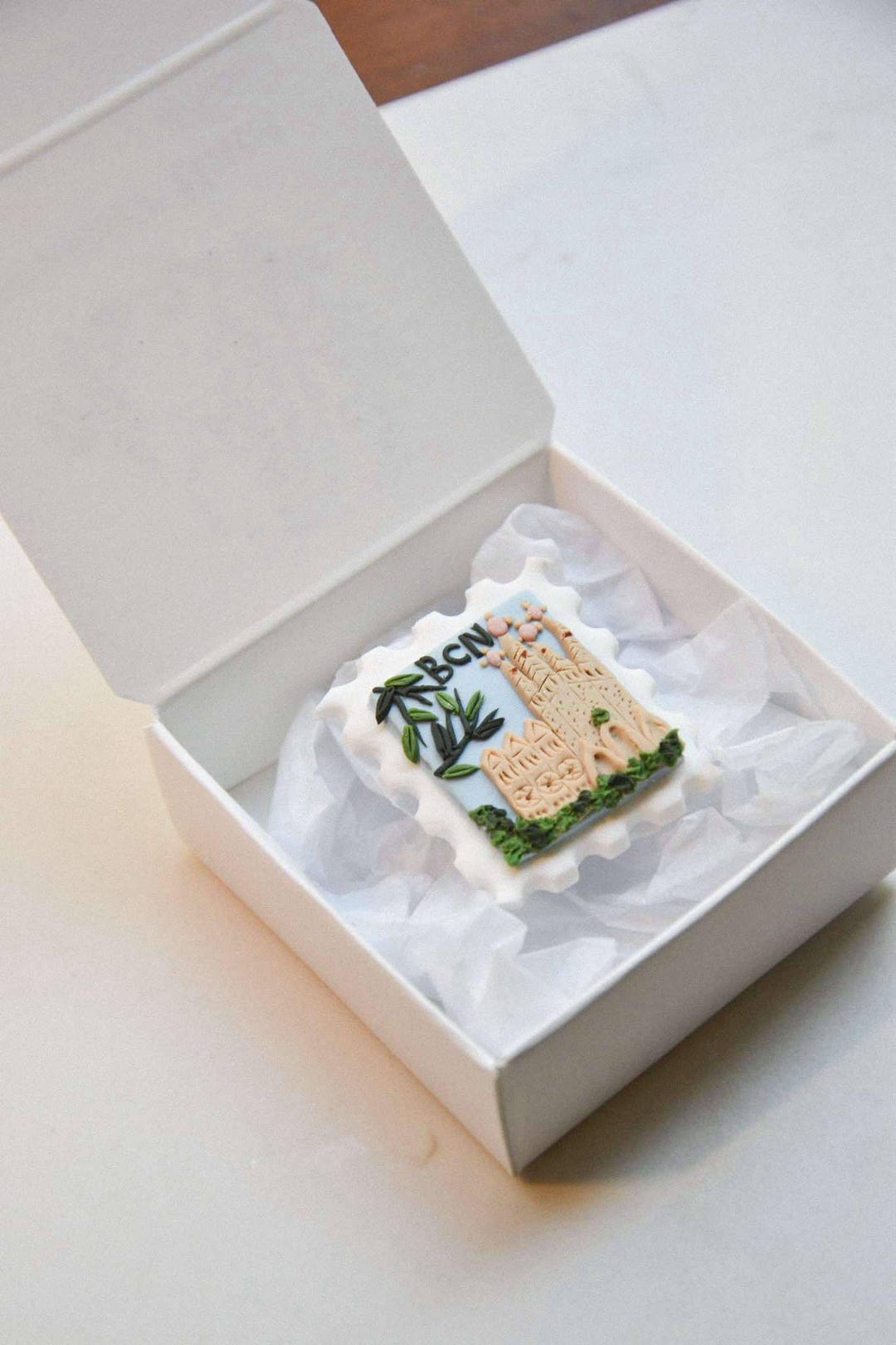 Sagrada Familia Magnet: Barcelona Spain Clay Souvenir - Etsy Canada