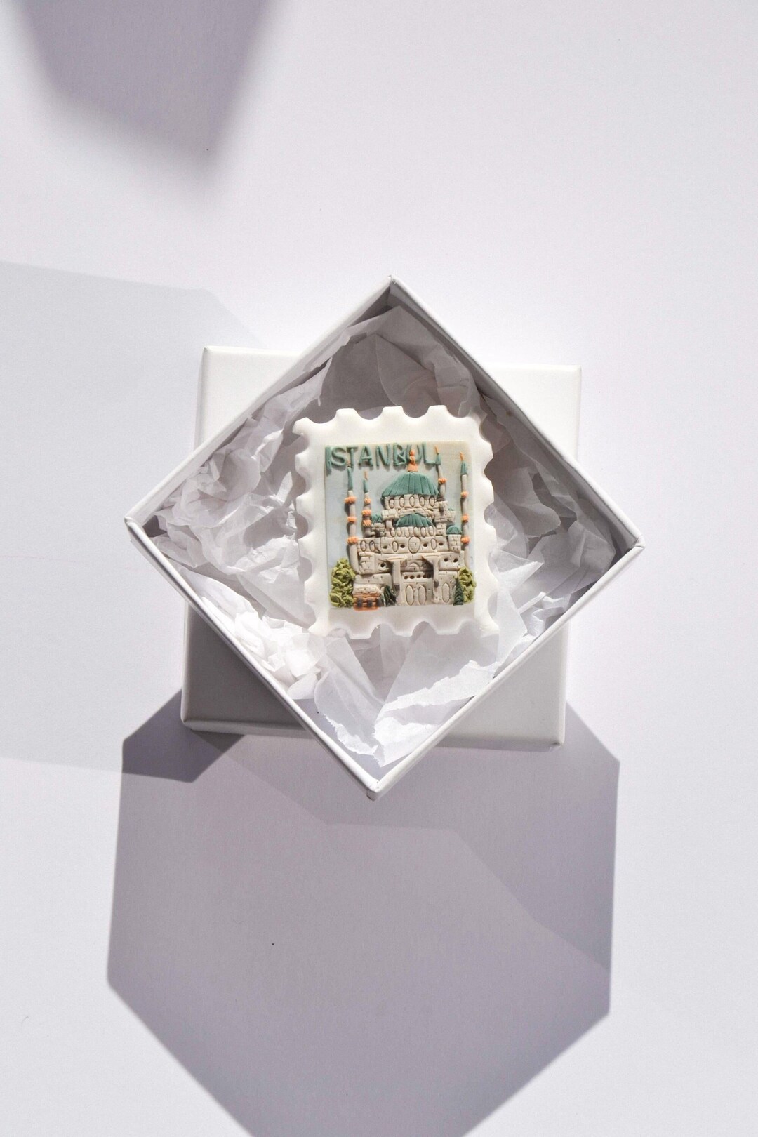 Istanbul Clay Fridge Magnet: Turkey Travel Souvenir - Etsy Canada