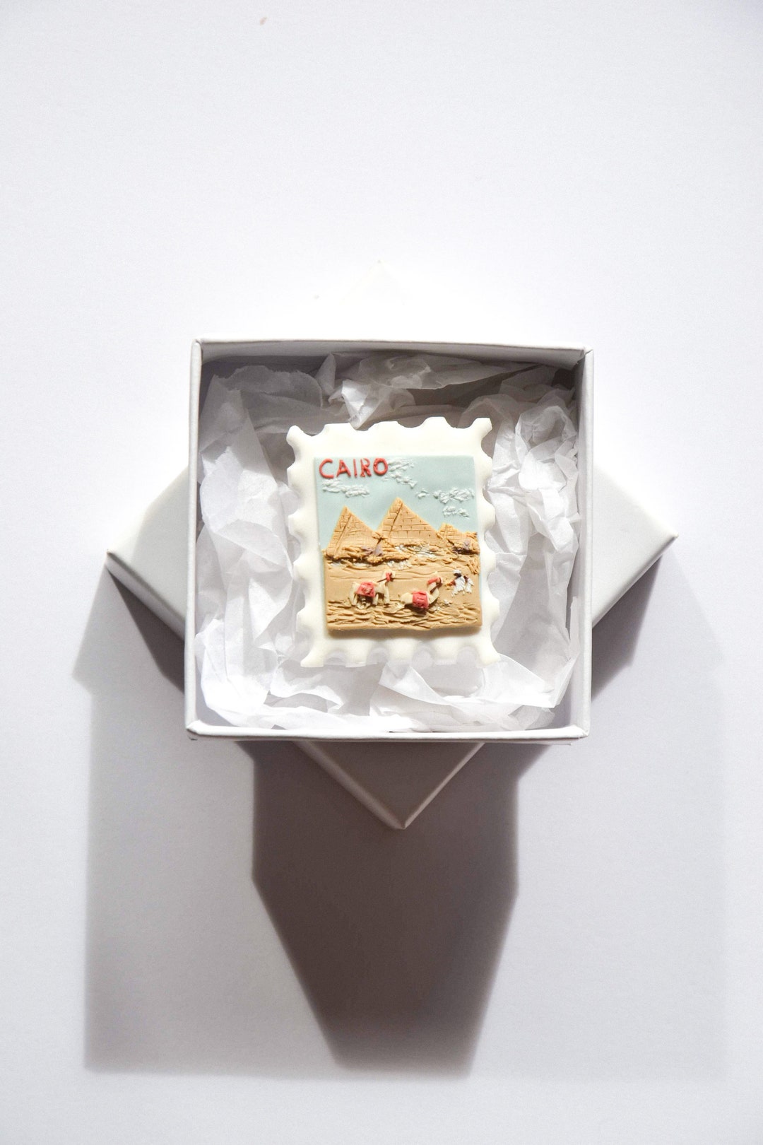 Cairo Egypt Magnet: Post Stamp Clay Fridge Magnet - Etsy Canada