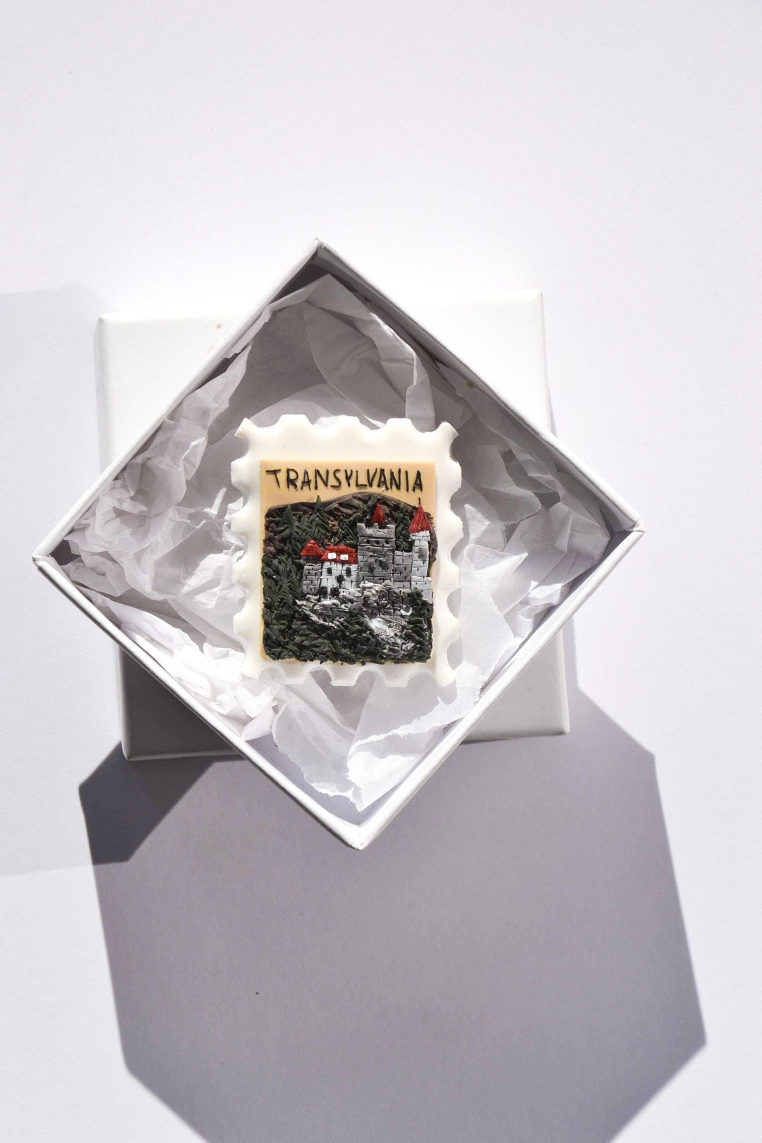 Transylvania Clay Magnet: Romania Travel Souvenir - Etsy Canada