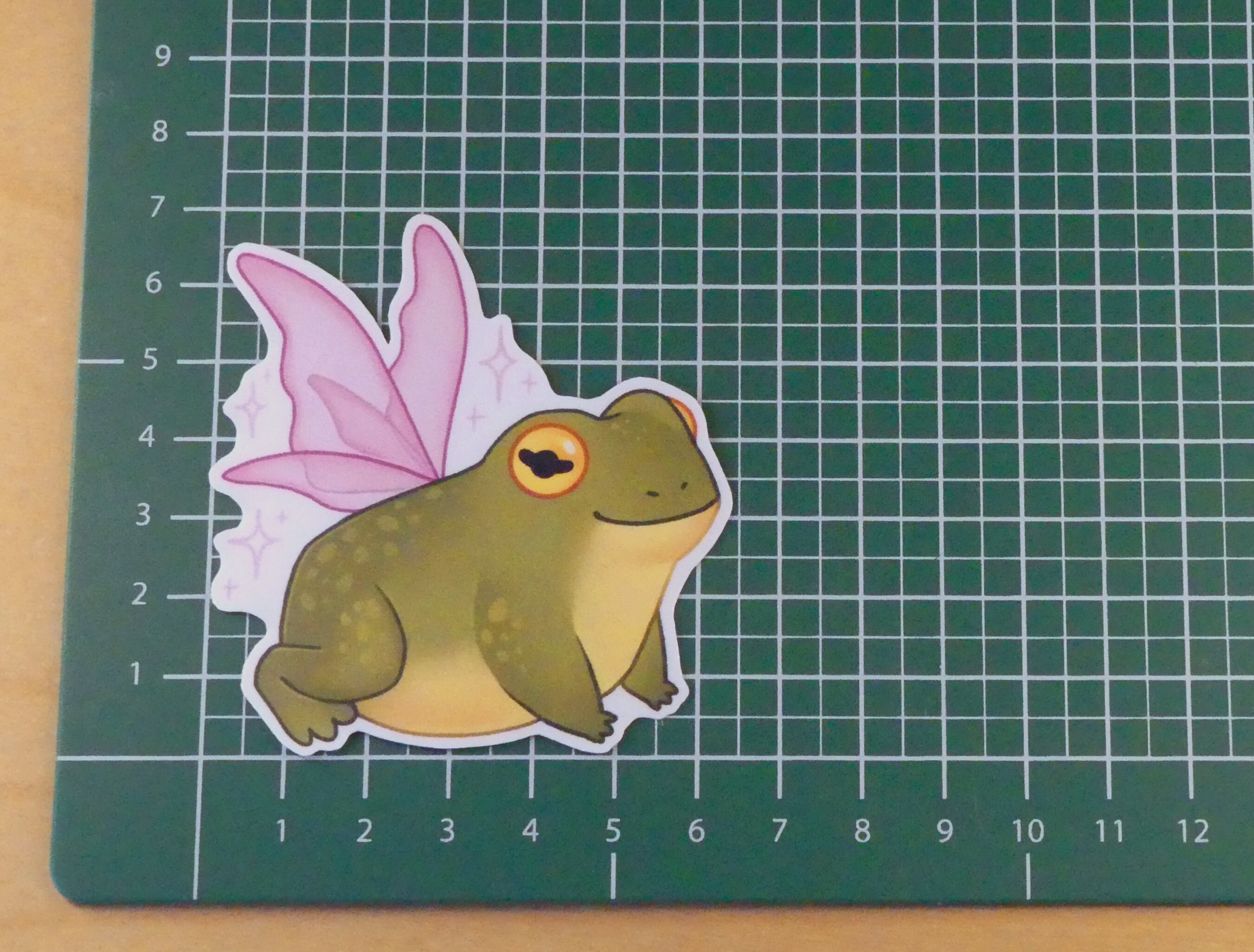Fairy Frog Matte Vinyl Sticker Waterproof Laptop Hydroflask - Etsy