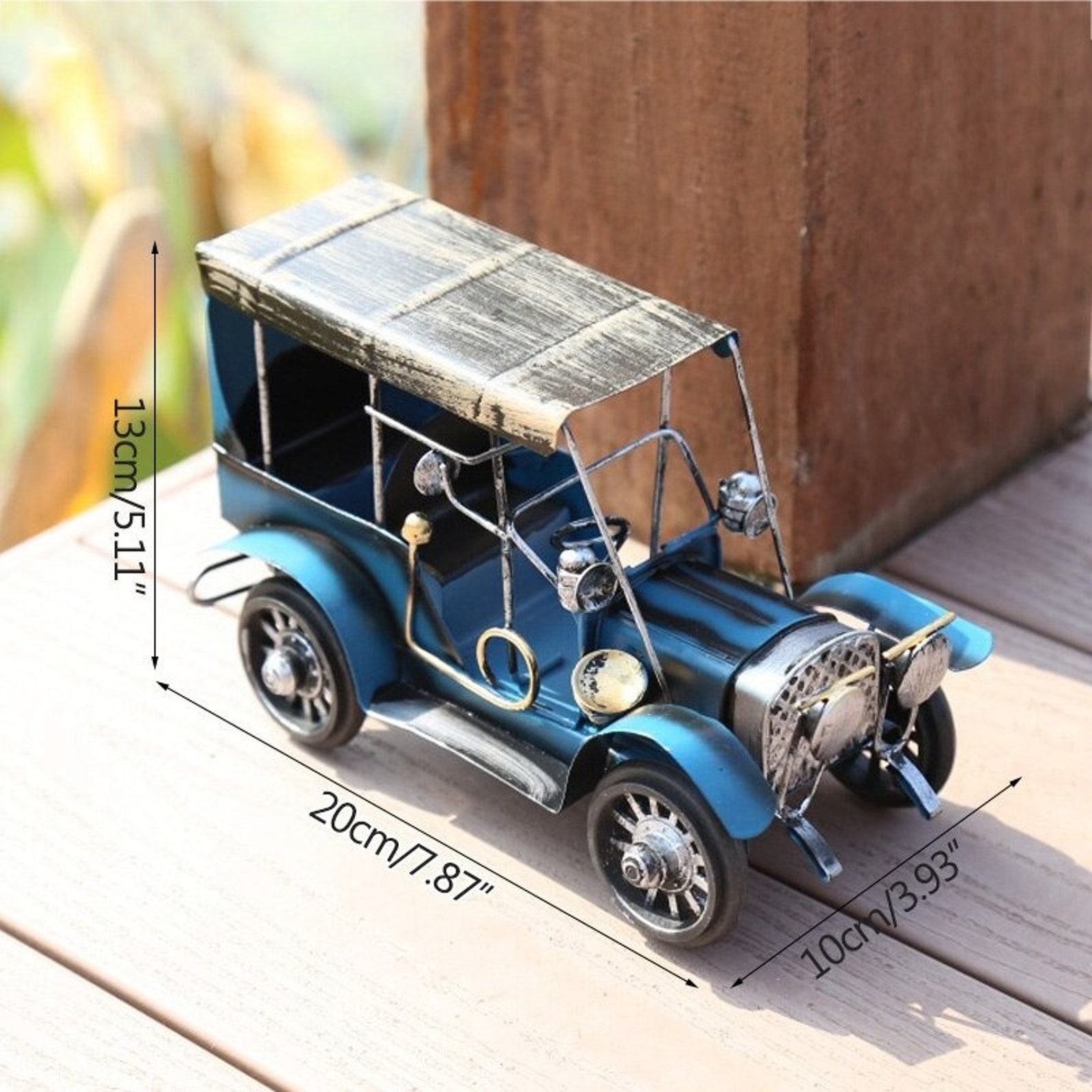 Vintage Retro Handmade Classic Car Home Decoration Table Decor Etsy