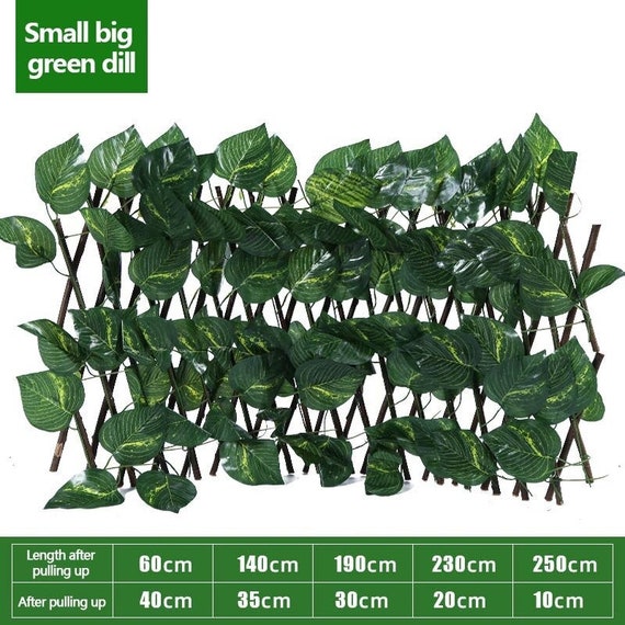 Artificial Retractable Expandable Faux Ivy Garden Fence Wood Etsy Artificial Retractable Expandable Faux Ivy Garden Fence Wood Etsy