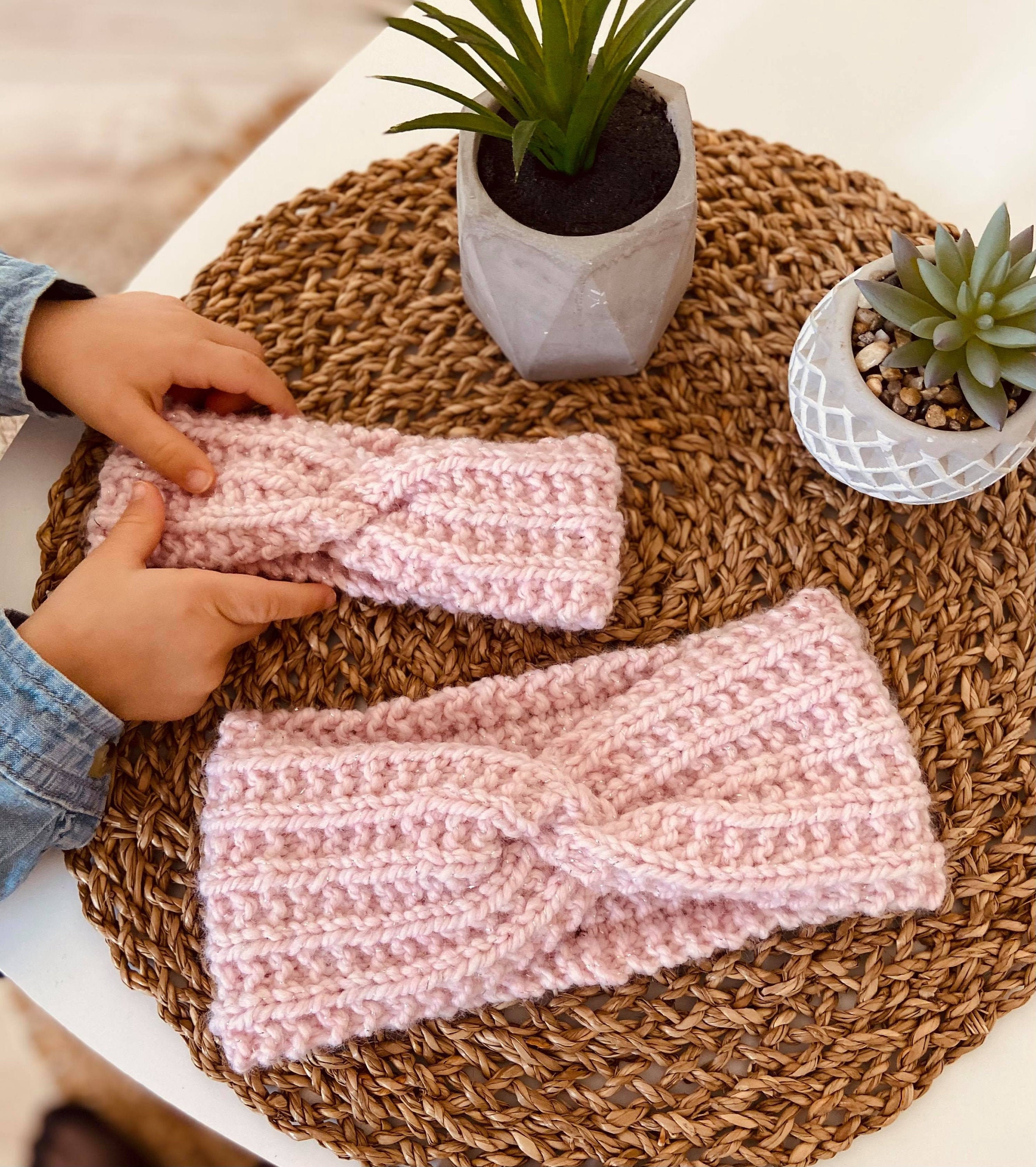 Tuto Bandeau Tricot Fillette