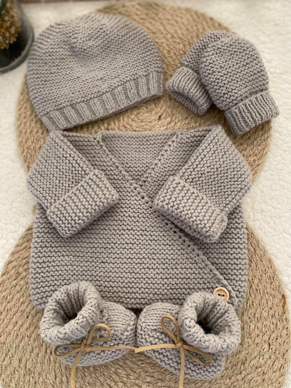 Chausson et bonnet naissance hotsell