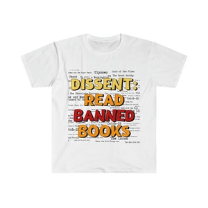 Banned Books Unisex Softstyle T-Shirt