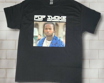 Pop Smoke T Shirt - Etsy